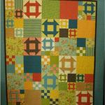 Pieced Quilt Amateur
Honorable Mention 
Entered by:	Fern Cary
	Amarillo, TX
Made by:	Fern Cary
Quilted by: 	Fern Cary
Pattern by:  	Yvonna Hays
Size: 	72 x 84
Dashes & Patches
