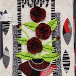 Challenge
Honorable Mention
Entered by:	Jackie Williams
	Roswell, NM
Made by:	Jackie Williams
Quilted by: 	Jackie Williams
Pattern by:  	Jackie Williams
Size: 	20.5  x 23
Poppy Still Life