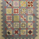 Pieced Group Quilt  
First Place
Entered by:	Friendship Quilters Quilt, Dimmitt, TX
Made by:	Friendship Quilters 	Guild Members
Quilted by: 	Darlene Collins
Size: 	90  x 105
1930's Dirty Thirties
